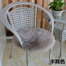 해외배송 호주 순수한 양모 의자 방석 둥근 방석 둥근 의자 방석, 옵션02, 09. 원형 직경 70cm