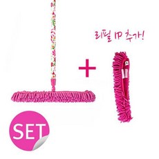 포커시스Vigar 비가 극세사 대걸레플로랄 + 걸레 1P 세트 Vigar-4586 Vigar-5948