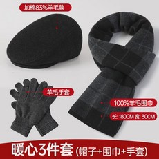 항원상 중늙은이 남자모자 겨울캡 아빠 전진모 귀마개 노자 할아버지 겨울