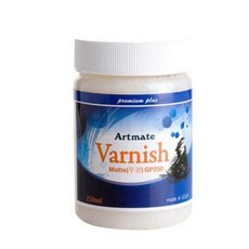 ZTD960882아트메이트 매트 바니쉬 250ml (무광) 수성바니쉬 바니쉬바르는법 페인트바니쉬 무광바니쉬