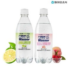 라인바싸 탄산수 PET500ml 민트라임향20입+피치크린베리향20입, 500ml