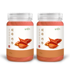 동의한재 수입 치자 가루 분말 1kg (500g x 2통), 1세트