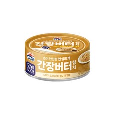 사조 간장버터참치, 100g, 1개