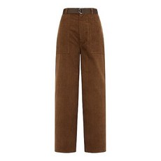 톰보이 코듀로이 벨티드 팬츠 9100431911