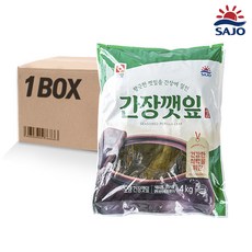 사조오양 간장깻잎 4kg 4입, 단일상품
