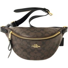 코치 Coach Polished 페블 벨트 백