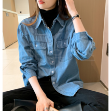 폴로보이즈데님셔츠