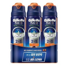 질레트 프로글라이드 2in1 면도젤 170gX3개/면도크림 스피드마트, 3개, 170g