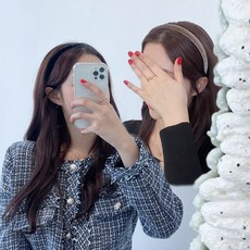 무지헤어밴드