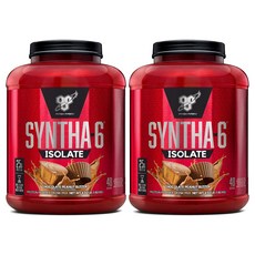 비에스엔 신타-6 아이솔레이트 프로틴 파우더 드링크 믹스 단백질 보충제, 2개, 1.82kg