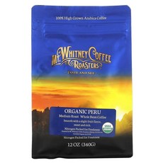 Mt. Whitney Coffee Roasters 마운틴 휘트니 커피 페루 홀빈 커피 미디엄 로스트, 2개, 340g