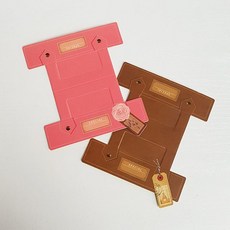 l뚠뚠마켓로지스샵lS32 택손잡이스티커(브라운)4개 10P_물류창고 직송슝~!!, 이미지를 확인하세요*