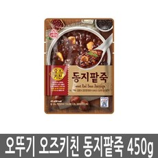 간편죽 오즈키친 팥죽 450g 동지 18개 오뚜기죽 즉석죽 스프, K 1