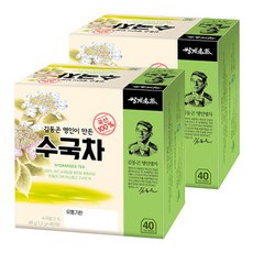 쌍계 명인 수국차 40T X 2개 나우핫, 1.2g, 40개입