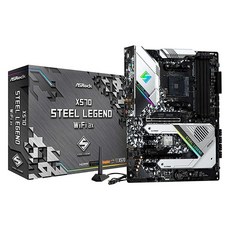 ASRock X570 Steel Legend WiFi AX AM4 AMD X570 SATA 6GB/S ATX AMD Motherboard