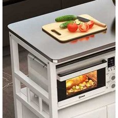 보조작업대 베이킹테이블 아린랜드조리대 수납합, 60x50x85cm(화이트+화이트)+서랍