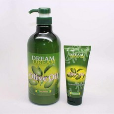 드림 바디 올리브 오일 750 ml + 100 ml 듀오 오마 가지 세트, none, 상세페이지참조