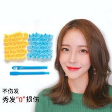 판고데기 봉고데기 롤고데기 매직기 무선고데기 곱슬머리 신기 게으름뱅이 곱슬머리 통반발기 물결 파마신기 자동, 02 B세트롤러[파도롤 길이 18개]