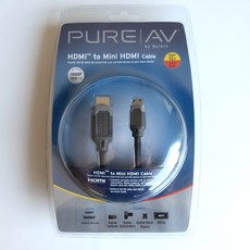 벨킨 PureAV mini hdmi to hdmi 케이블 3.6m, 1개