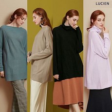 [루시앙_여성] 루시앙 캐시라이크 판초니트 4종 택1
