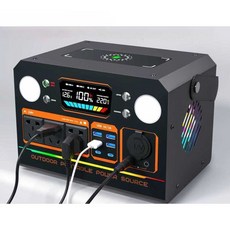 올인원 파워뱅크 인산철 배터리 대용량 전원장치, 2200W 사인파 520만mA  8.5도