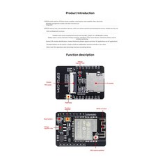 ESP32-CAM 개발 보드 와이파이 원격 제어 모듈 ESP32 블루투스 Iot 메인보드 OV2640 OV7670 카메라 지원, [01] Black, 1개