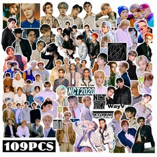 아이돌굿즈 NCT 굿즈 스티커 컴퓨터 캐리어 스티커 태일 이태용 109매