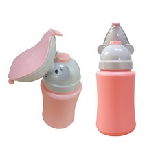 코코키즈 러블리 휴대용소변기 여아용 480ml(휴대용파우치 증정), 코코키즈 러블리 휴대용소변기 여아용 480ml