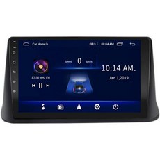 HGKHJ 9인치 안드로이드 10 스마트 자동차 GPS 내비게이션 화면 TATA 렉스턴넥슨 2018 inDash 1DIN 오토 유닛 멀티미디어 플레이어 오디오 DVD 라디오 비, 4G+WIFI 2+32G