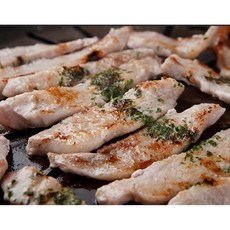 정현미트 특수부위 구이용 보쌈용 등심덧살 가브리살 1kg 캠핑 바베큐 가족파티 장작숯불구이(냉동), 1개