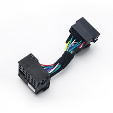 Adeeing 36pin 남성 커넥터 어댑터 40pin 여성 자동차 헤드 유닛 스테레오 quadlock 배선 하네스 forvw 헤드 유닛 오디오 r30, 1개