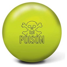 DV8 Bowling ucts Poison Bowling Ball- 16Lbs Halogen Yellow 16, One Color