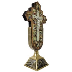 가톨릭천주교성물 탁상용 십자고상 14처 컬러