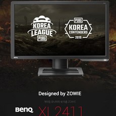 BenQ 24인치 XL2411 144HZ 1920x1080 노트북 풀스 게이밍모니터 보조 모니터