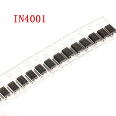 전자사전 영어전자사전 다이오드 SMA M1 1N4001 SMD 1A 50V 정류기 100PCs IN4001