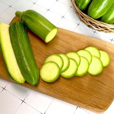 싱싱한 국내산 애호박 2kg-호박전 무침 볶음 조림 야채 채소 찌개, 1개
