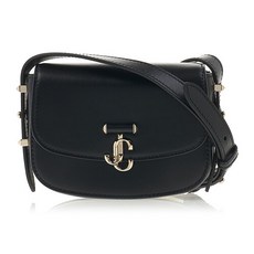 지미추 바렌 사첼 숄더백 VARENNE SATCHEL S HUT BLACK