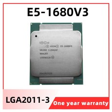 제온 E5-1680V3 CPU 3.20GHz 20M 8 코어 22NM LGA2011-3 140W E5 1680V3 프로세서 E5 1680 V3