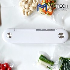 가정용 원터치 진공포장기 식품음식 포장기 비닐밀봉기 / MDT-HK005, 없음
