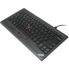 Lenovo ThinkPad 소형 USB 키보드 (트랙 포인트 포함) - 영어 (미국), 단일상품, 단일상품
