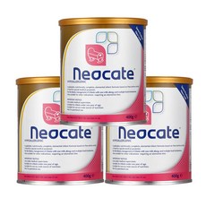 뉴트리시아 네오케이트 아미노산 특수분유, 400g, 3개