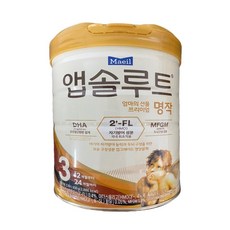 매일유업 앱솔루트 프리미엄 명작 3단계 2FL 800g 1캔, 1개