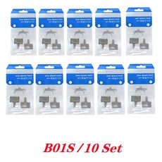 Shimano B01S G01S 수지 패드 MTB 자전거 디스크 브레이크 패드 MT200 M355 M395 M445 M475 M6000 M7000 M615 M675 RS78, B01S 10피스