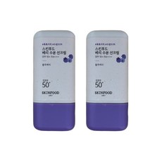 스킨푸드 베리 수분 선크림 SPF50+ PA++++ 50ml, 2개
