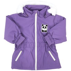 [럭스보이][미니로디니] 팬더 소프트 스키 2271012245 PURPLE 키즈 후드 자켓