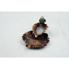 한차원 연잎 개구리 콘향 3단 향꽂이, 1개