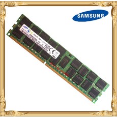 samsung 호환 서버 메모리 DDR3 16GB 32GB 1600MHz ECC REG DDR3L PC3L-12800R Register DIMM RAM 12800 pin G 2RX, 01 1 x 16GB