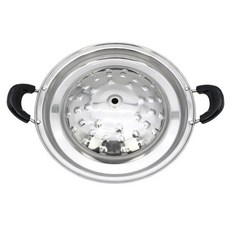 스텐 손잡이 불고기판 310mm 구멍없는 불고기 전골판, 1개