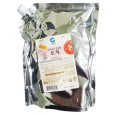 청정원 로제 스파게티 소스 2kg 파스타 양념 아란치니 스튜 리조또, 1개