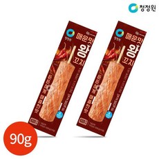 청정원 매운맛 왕꼬치 90g x 10개, 단일